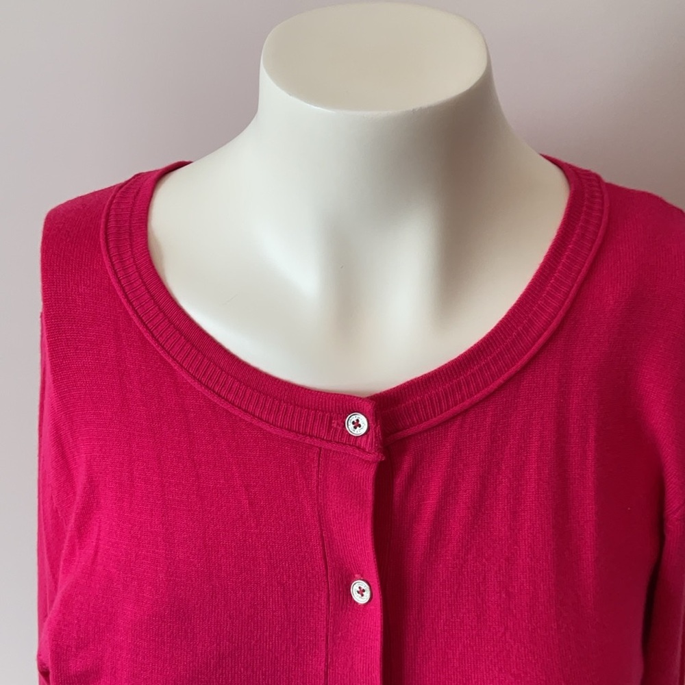 Calvin Klein Button-Front Cardigan - Picture 3 of 7